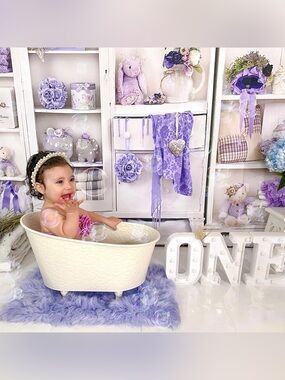 Photography backdrop and tub